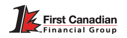 First Canadian Financial Group Footer